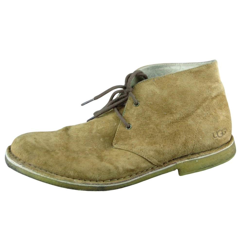 UGG Men‎ Size 13 M Brown Suede Desert Boots Lace Up Casual Comfort Chukka